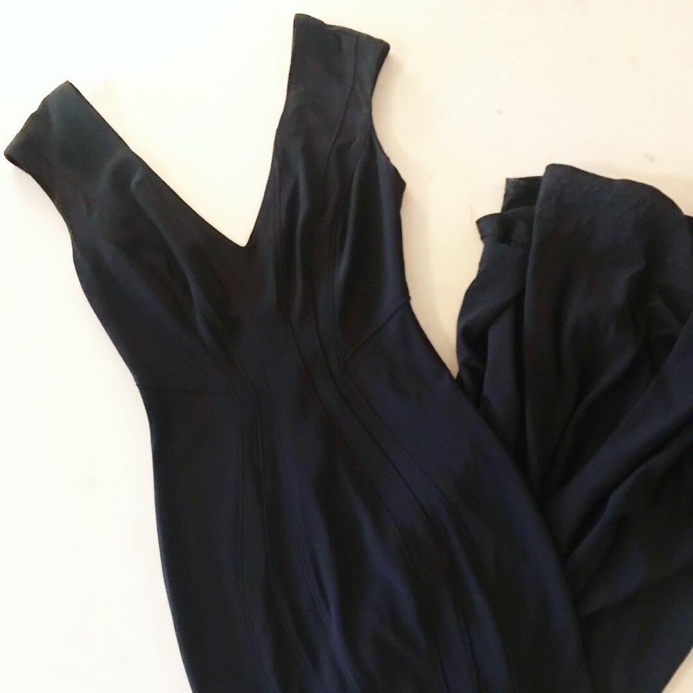 Black tie dress